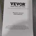 Happybuy 105lbs Hanging Magnetic Sweeper Pickup Tool, Nail Hang-Type Magnetic Forklift Sweeper, Industrial Grade Magnets Steel Material Hunting Accessories for Picking Up Bolts Nails Iron Chips Metals