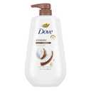 Dove Body Wash with Pump Restore Coconut & Cocoa Butter for 24hr Lotion-Soft Skin Moisturizing Skin Cleanser with No Sulfates No Parabens 30.6 Oz