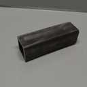 Zonon Square Hot Rolled Steel Tube, 2" x 2", 1/4" Wall Thickness, 6" Length Steel Square Tubing for Industrial Accessories