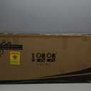 10L0L Golf Cart Windshield for Club Car Precedent 2004-Up, Tempo, Clear/Tinted Fold Down Club Car Windshield Anti-UV Impact Resistant - 37.5"W X 33.6"H