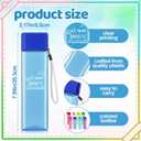 Rtteri 24 sets End of the Year Gifts bulk 17 oz Plastic reusable Water Bottles Bulk Summer Colorful Party Favors Enjoy Summer Graduation Prizes from Teachers for Pool Beach Kindergarten party