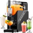 Slushie Machine 88 oz, 7-in-1 Slushy Machine for Home, Professional Frozen Drink Maker with LED Display, Auto-Clean, No Ice Needed, for Frozen Drinks & Desserts, for Home & Parties - Color Display