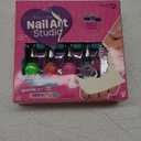 Nail Art Studio for Girls - Birthday Gift - Nail Polish Kit for Kids Ages 7-12 Years Old - Girl Gifts Ideas - Gift Set - Girly Stuff - Polish, Pens, Glitter, Stickers, Gems, Filer - 8 9 10 11 12 Year