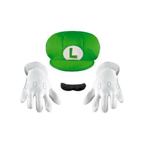 Nintendo Super Mario Brothers Luigi Child Accessory Kit, One Size Child