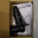 Pneumatic Chamfering Tool, Chamfer Tool with 6 C-Angle & 6 R-Angle Blades, Upgrade Air Chamfer Tool for 45 & Round Corner, Chamfering Tool for Metal and Wood