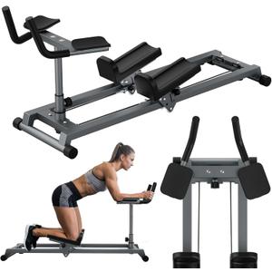 Crawling Exercise Machine & Spine Twist Stretch Trainer for Full Body Workout, Knee Support, Lower Back Exercise for Desk Workers, Heavy Duty Low-Impact Abdominal, Waist Stretcher Home Gym