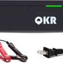 14.6V 10A LiFePO4 Battery Charger 12V Lithium Battery Charger, AC-DC Smart Charger Trickle Charger Maintainer for 12.8V Lithium Iron Phosphate Battery, with LED Indicator Cooling Fan Multi-Protection