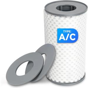 Type A or C Pool Filter, Reusable Above Ground Pool Filter, Type A/C Pool Filter for 29000E/59900E - Reliable Swimming Pool Filter