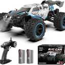 1/14 RC Cars Fast 50 KPH, 4WD Offroad RC Truck with 60 Mins Runtime, All Terrain High Speed Remote Control Car with 2 Rechargeable Batteries 2000 mAh, RC Cars for Adults and Boy Gifts