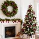 LaRibbons 12 Pack Burgundy Velvet Christmas Bows for Gift Wrapping, 4" x 3.74" Decorative Velvet Gift Bows with Twist Tie for Presents, Tree, Wreath & Holiday Decorations