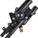 GELUOXI Engine Coolant Thermostat Housing Replacement for Hyundai Sonata Santa Fe Sport Tucson Kia Optima 2010-2016 25600-2G500