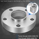 ECCPP Wheel Spacers hubcentric 5 Lug 30mm 5x120mm to 5x120mm 72.56mm fits for E36 E46 E60 E61 E62 E90 E91-2PCS