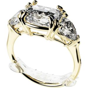 Chrome Cherry Ringo, Invisible Ring Size Adjuster for Loose Rings with 6 Sizes, Clear Ring Band Sizer Guard (NEW VERSION Multi 10-Pack (All Sizes))