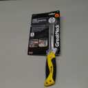 GreatNeck 80070 True Close Quarter Hacksaw, Cut Through Wood, PVC, Foam, Brass, and More, 10 inch Carbon Steel Blade and Strong Aluminum Hacksaw Frame Included, Designed for Power and Comfort