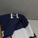 Fcteap h Blanket Soft Throw Blanket Faux Fleece Cashmere Plaid Warm Shawl Thick Knitted Plush Cozy Comfy for Women Throw Blanket for Sofa Couch Bed Queen King Size 55x66 in (Navy Blue)