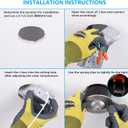 TORCHSTAR 5CCT 3 Inch Gimbal LED Recessed Light, CRI90+ Dimmable Swivel Adjustable Eyeball Downlight, Airtight IC, 2700K3000K3500K4000K5000K, Canless LED Ceiling Light, Satin Nickel, Pack of 6