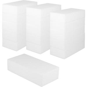 MUKLEI Craft Foam Blocks, 16 Pack 6x4x2in Polystyrene Blocks, Rectangle Foam Brick for Crafts, Flower Arrangements, DIY Sculpting, Art Projects, White
