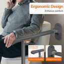 SPECILITE Heavy Duty Toilet Grab Bar, 440lb Support for Elderly & Disabled