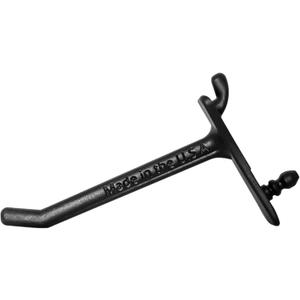 PegPro 2" Hooks Kit for Modern Plastic or Metal Pegboard  Durable Plastic Pegboard Hooks - For Garage, Kitchen, Craft Room, and more (2" Hook - 24 Pack, Black)