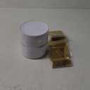 Festiva 200Pcs Gold Dessert Plates 6.3" with Forks 5"- Small Disposable Dessert/Cake/Appetizer Plates Plates- serve 100 guests include 100Plates 100Forks for Wedding Party&Thanksgiving&Christmas