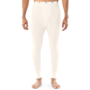 Indera Men's Traditional Waffle Thermal Long Johns Underwear (Medium, Natural)