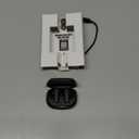 Skullcandy Smokin Buds Wireless Earbuds, Bluetooth Headphones, Noise Isolating Fit, Up to 20 Hours Battery, IPX4 Sweat and Water Resistant, Microphone for iPhone Android - True Black