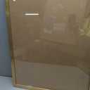 Wood 18x24 Picture Frame with 16x20 Mat Gold, Display 16x20 with Mat or 18x24 Without, Wood 18 by 24 Photo Frame, 18 x 24 Frame for Wall Hanging Display, Gold