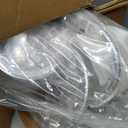 Food Heat Lamp, Heating Lamp with Flexible Arm, 250W Bulb x 3-5000 Hours Rated, Commercial Food Warmers for Buffet, Parties, Fast Food, (Sliver)