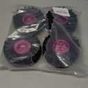 BRCatWPark RC 1.9 Beadlock Wheels and Tires for 1/ 10 REDACTED4 REDACTED6 SCX10 SCX10 II 90046 SCX10 III AXI03007 SCX10 Pro Gen7/ 8 D90 VS4-10 MST CFX RC Crawler Car, 4PCS Beadlock Rims 1.9 Wheel Tires, Pink