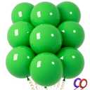 32Pcs Green Big Balloons 18 Inch, Round Large Latex Party Balloons for Birthday Wedding Decorations (Dark green)