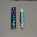 GE RPWFE™ Refrigerator Water Filter, Genuine Replacement Filter, Certified to Reduce Lead, Microplastics, PFOA/PFOS, and 50+ Other Impurities, Compatible with GE Appliances Brands, Pack of 1