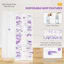 15 Count Pad Refills for Swiffer Power Mop Refill, Absorbent Floor Cleaning Pads for Hardwood, Tile, Laminate Floors
