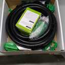 50 Amp Generator Cord 25FT and Power Inlet Box Combo Kit - Pre-Drilled, Waterproof, NEMA 14-50P to SS2-50R, ETL Listed