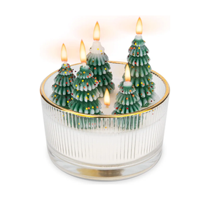 Christmas Tree Candles - Premium Festive Candles for Christmas Decor, Perfect for Home Decorations, Holiday Gatherings, Family Reunions, Festival Parties and Seasonal Celebrations