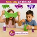DIY Slime Making Kit for Kids 4+ Years, 10+ Glitter, Scented, Butter Slime Activities, Unicorn, Dinosaur, Mermaid, Best Slime Kit for Boys & Girls, Instruction Manual & Collectibles, Ideal for Gifting
