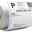 Buhbo Compatible with DYMO LabelWriter 4XL 4" x 6" Shipping Label 1744907, White (220 Per Roll)