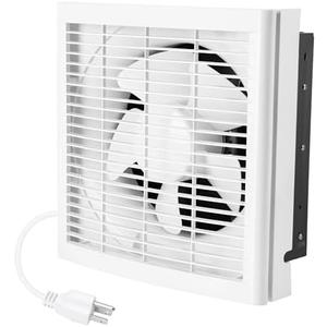 Fanspex 8" Shutter Exhaust Fan, 310CFM Window or Wall Mount Ventilation Fan for Greenhouse, Attic, Garage, Bathroom, Kitchen