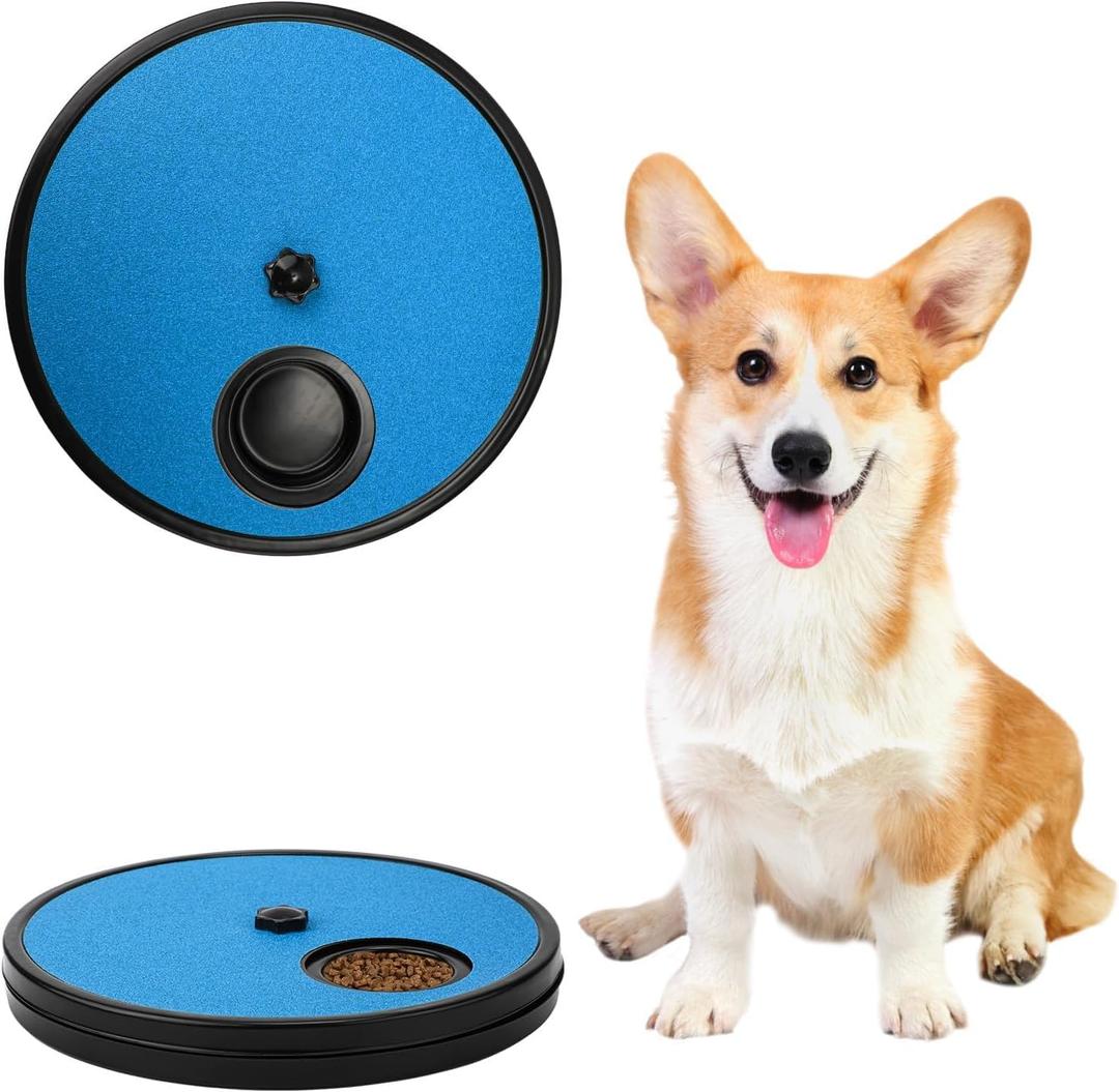 Dog Nail Polish Plate with Tray - Durable Scraper for Natural Filing of Nails, Protecting Furniture and Trimming Claws - Pet Scraper/Small to Medium Sized Large Dog Polish Deck
