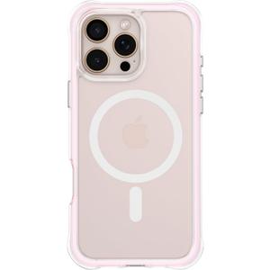 ORNARTO Air Case for iPhone 16 Pro Max Clear, Compatible with MagSafe, Military-Grade Drop Protection Cover with Built-in Air-Pink