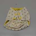 Esembly Cloth Diaper Cover - Reusable Swim Diaper, Waterproof, Breathable - Adjustable Outer Layer Over Absorbent Inner for Blowout Protection - Buds, Size 1 (7-17 lbs)