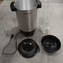 Hamilton Beach 45 Cup Coffee Urn and Hot Beverage Dispenser, Silver (EXP 12/31/36)