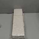 Cotton Linen Drawer Organizer for Baby Clothes, 12Pack Foldable Nursery Dresser Divider, Multi-Size Set Dresser Drawer Organizer for Nursery, Bedroom and Closet, Beige