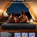 Hikenture 4" Thick Self Inflating Sleeping Pad, Foam & Air Camping Mattress, 9.5 R-Value Insulated Sleeping Mat, Portable All Season Camping Pad for Tent, Car, Cot, Truck, Queen