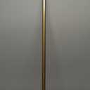 Ivilon Tension Curtain Rod - Spring Tension Rod for Windows or Shower, 54 to 90 Inch. Warm Gold