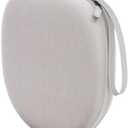 Headphone Headset Case Compatible with Soundcore by Anker Q20i/JBL Tune 510BT 720BT 520BT 770NC/Sony WH-CH520 WH-CH720N/BERIBES/KVIDIO Wireless On-Ear Headphones, Beige