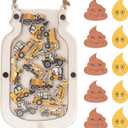 40 Pcs Reward Jars for Kids Classroom Reward Jar Toddlers Back to School Themed Construction Potty Training Rewards Toddler Incentive Behavior Responsibility Chart for School Boys Girls Supplies