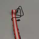 Vizpet LED Dog Collar, Light Up Dog Collar Adjustable USB Rechargeable Super Bright Safety Light Glowing Collars for Dogs(Large,Red) (Large[18.89-23.62 inch])