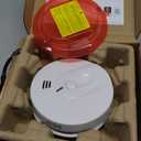 Kidde Hardwired Smoke Detector, 10-Year Battery Backup, Interconnectable, LED Warning Light Indicators, 20SA10