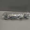 Flexible Sink Drain Pipe, 1-1/2 P-trap with Adapter, Expandable Tubular Drain Tubing, Adjustable P Trap for Kitchen Sink & Garbage Disposal