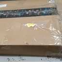 GarveeHome 6x9 Modern Checkered Area Rug, Geometric Farmhouse Washable Rugs for Living Room Bedroom, Soft Low Pile Non Slip Diamond Floor Mat Plaid Print Throw Rug Indoor Carpet Kids Room Classroom (Dark/Coffee)